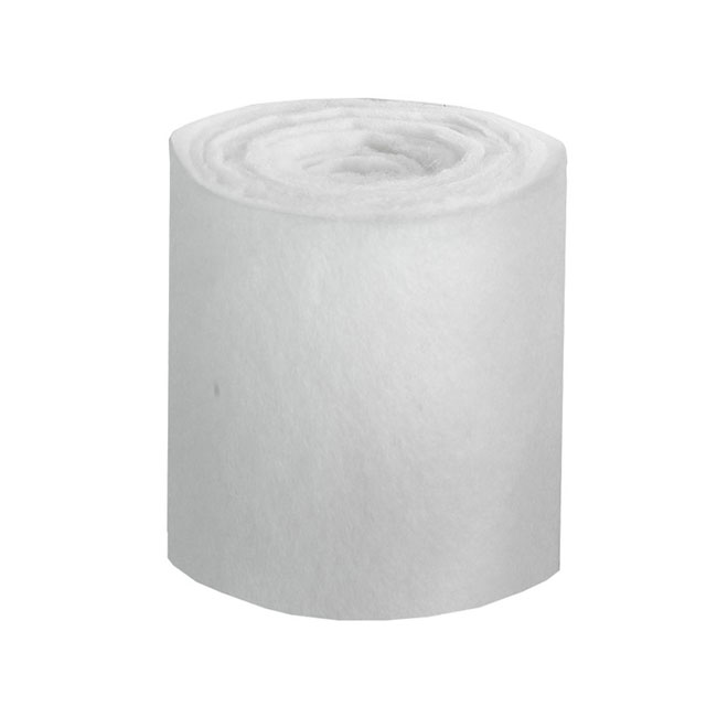 Matéria-prima de tecido fundido para meios de filtro de bolso