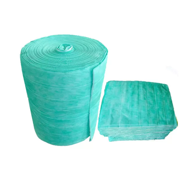  Meio de filtro de saco coletor de pó de fibra de composição