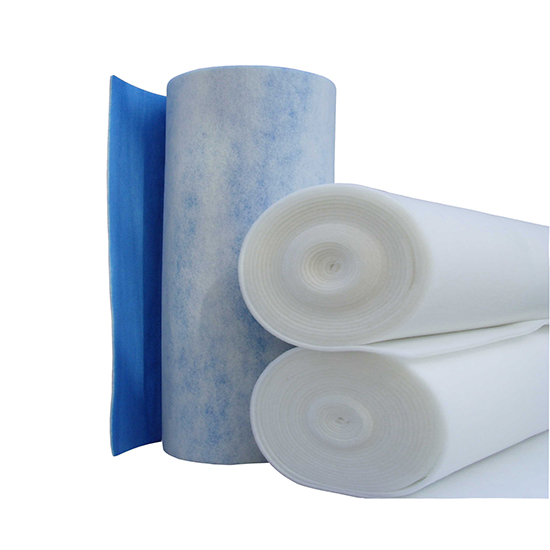 Meio filtrante Azul pré-filtro lavável Filtro grosseiro 